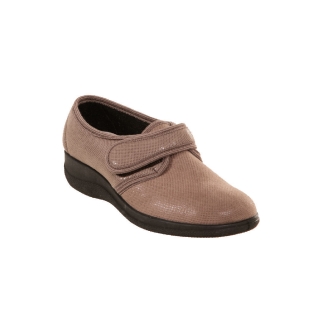 Comfort shoes Karina - taupe, female size 36
