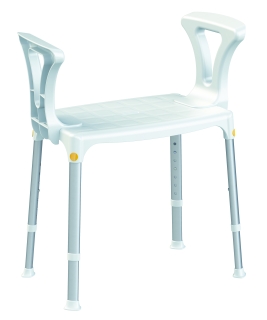 Rectangular Shower chair  - with armrests