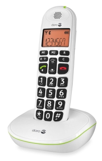 PhoneEasy 100w Téléphone sans fil - blanc