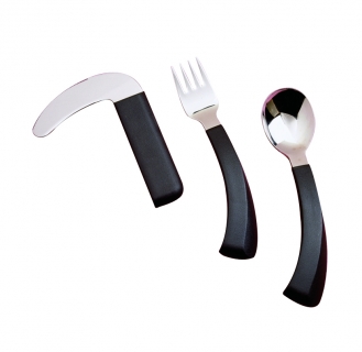 Bestek - vork gebogen linkshandig