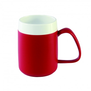 Thermo Mug with Drink Trick - red