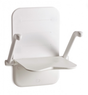 Relax shower seat - with arm supports and soft back support