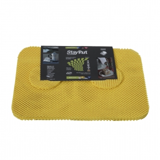 Tablemat and coaster set - yellow