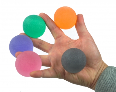 Gel Therapy Balls - black - extra firm