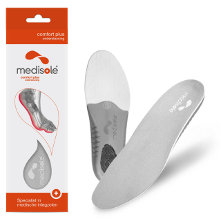 Medical insole Comfort plus support - female size 40