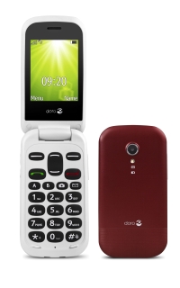 Téléphone mobile 2404 2G - rouge/blanco