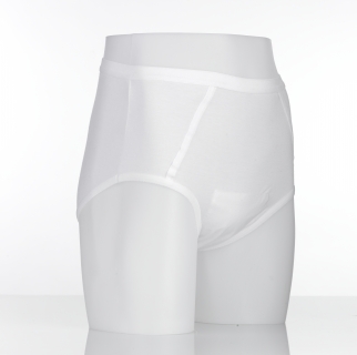 Slips incontinence lavables avec poche intégrée hommes - tour de taille 106-121 cm