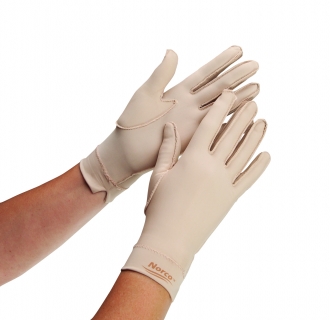 Edema glove full finger wrist length - right L