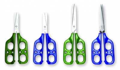 Dual Control Training Scissors - round end 45 mm right handed