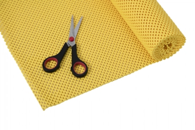 Non slip fabric roll - 51 x 183 cm / yellow