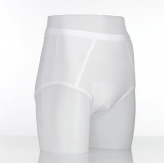 Slips incontinence lavables hommes - tour de taille 91-105 cm